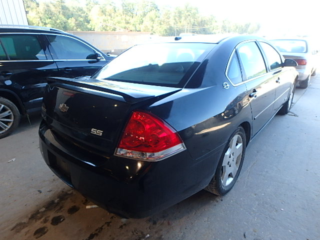 2G1WD58C069267091 - 2006 CHEVROLET IMPALA SUP 黑色 照片 4