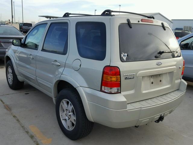 1FMYU041X5KB94957 - 2005 FORD ESCAPE LIM TAN photo 3