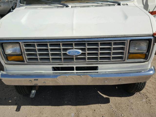 1FDKE30L9EHA68940 - 1984 FORD ECONOLINE WHITE photo 7