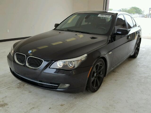 WBANW13568CN56337 - 2008 BMW 535 I BLACK photo 2