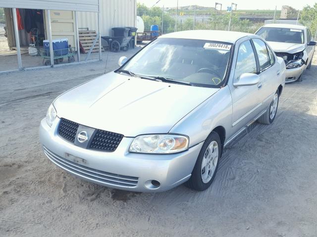 3N1CB51D84L916345 - 2004 NISSAN SENTRA 1.8 SILVER photo 2