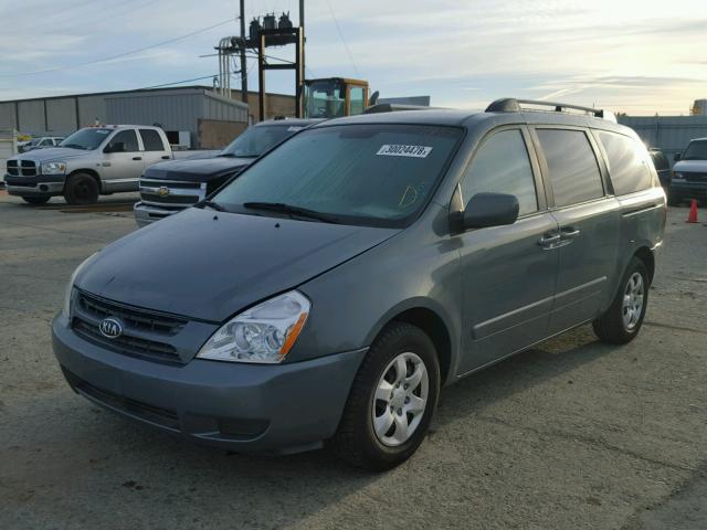 KNDMB233166082565 - 2006 KIA SEDONA EX BLUE photo 2