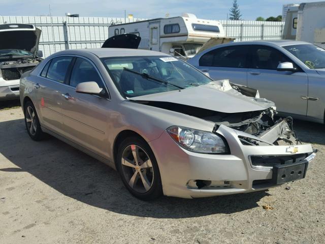 1G1ZC5E0XCF129247 - 2012 CHEVROLET MALIBU 1LT GOLD photo 1