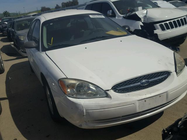 1FAFP52UX1A113586 - 2001 FORD TAURUS LX WHITE photo 1