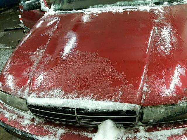 2G4WF5415P1459898 - 1994 BUICK REGAL Granate foto 7