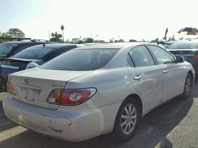 JTHBF30G220059154 - 2002 LEXUS ES 300 GRAY photo 4