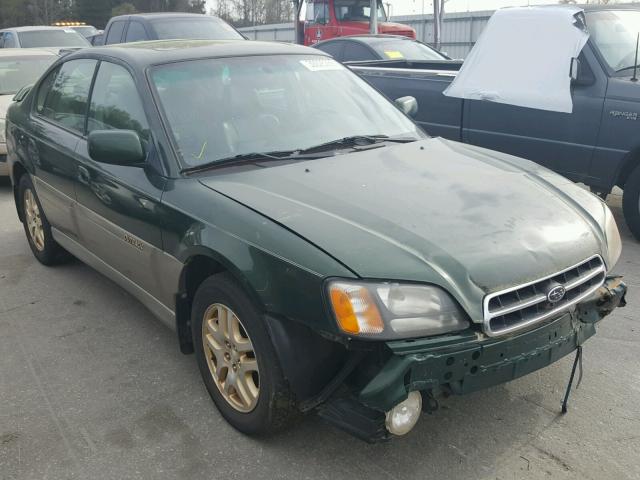 4S3BE6860Y7215306 - 2000 SUBARU LEGACY OUT GREEN photo 1