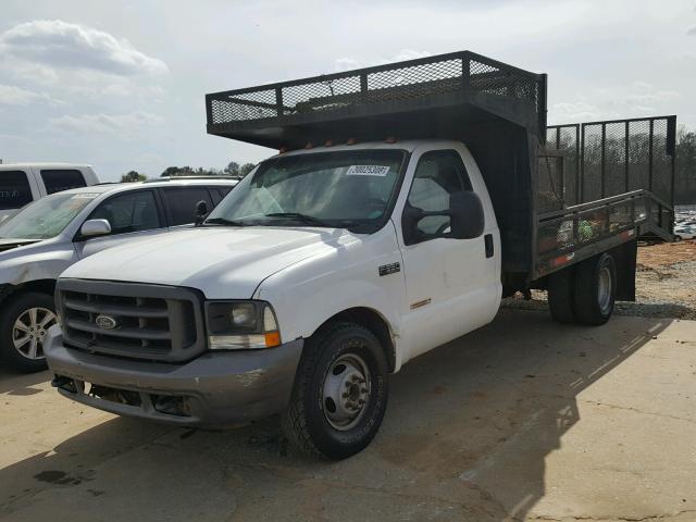 1FDWF36P74EA08308 - 2004 FORD F350 SUPER WHITE photo 2