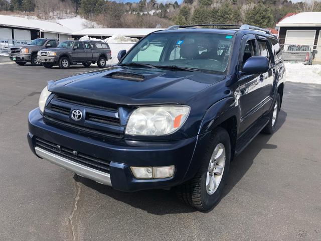 JTEBU14R848026618 - 2004 TOYOTA 4RUNNER SR BLUE photo 3