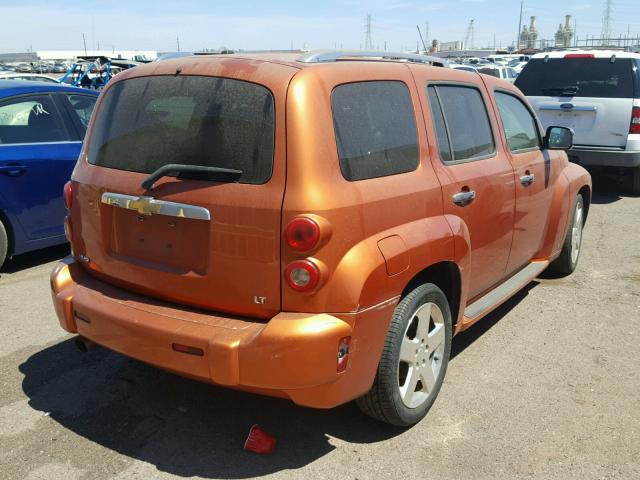 3GNDA23P36S654731 - 2006 CHEVROLET HHR LT ORANGE photo 4