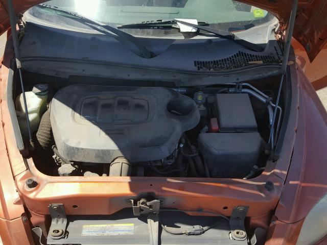 3GNDA23P36S654731 - 2006 CHEVROLET HHR LT ORANGE photo 7