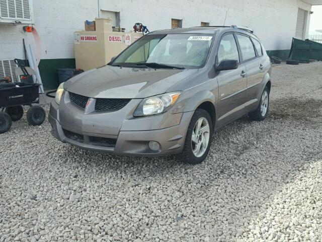 5Y2SM62853Z455817 - 2003 PONTIAC VIBE GRAY photo 2