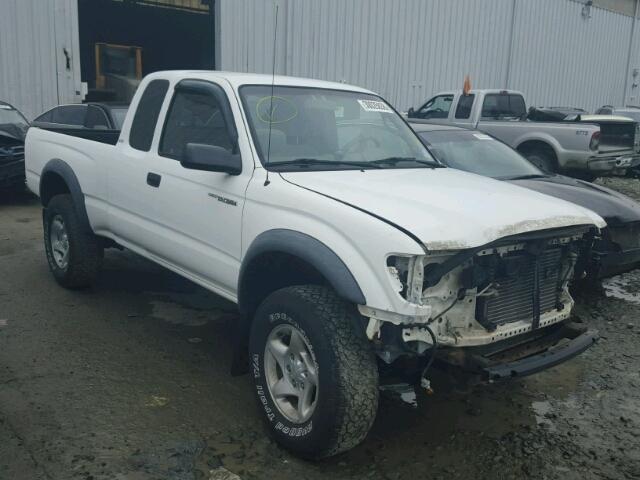 5TEWM72N02Z111618 - 2002 TOYOTA TACOMA XTR WHITE photo 1