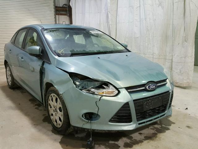 1FAHP3F25CL173496 - 2012 FORD FOCUS SE BLUE photo 1