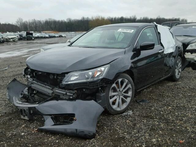 1HGCR2F51FA069219 - 2015 HONDA ACCORD SPO BLACK photo 2