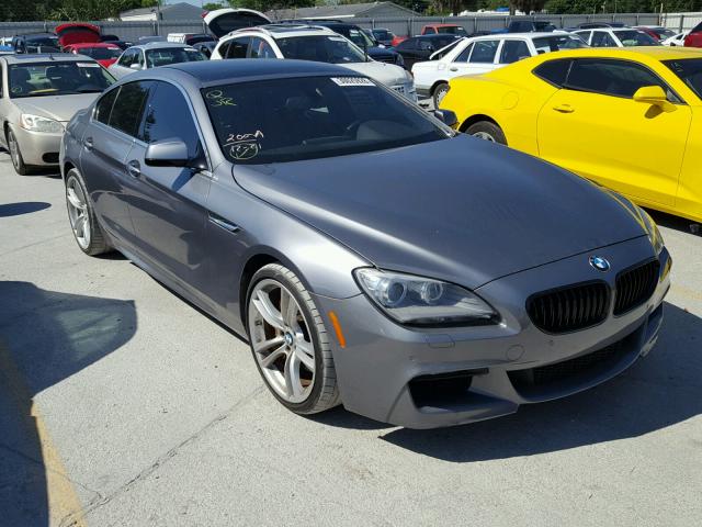 WBA6B2C52DD128548 - 2013 BMW 650 I GRAY photo 1