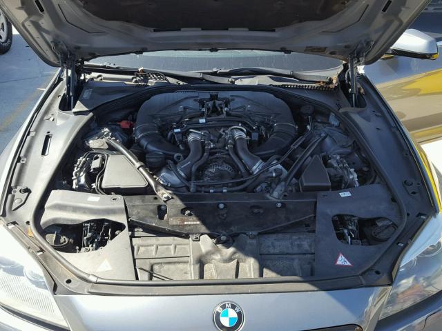 WBA6B2C52DD128548 - 2013 BMW 650 I GRAY photo 7