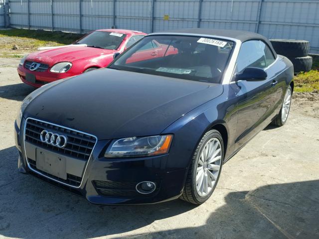 WAUJFAFH4AN013700 - 2010 AUDI A5 PREMIUM BLUE photo 2