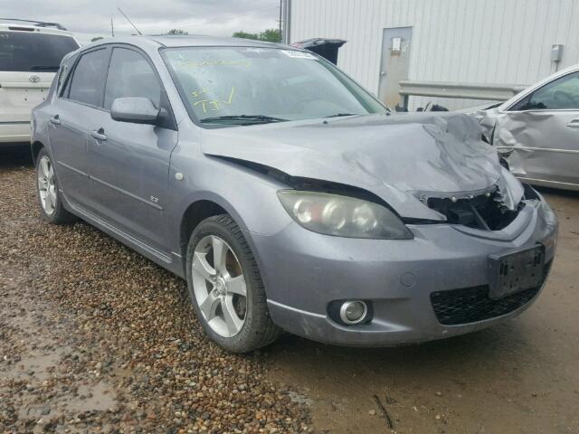 JM1BK143651280084 - 2005 MAZDA 3 HATCHBAC GRAY photo 1