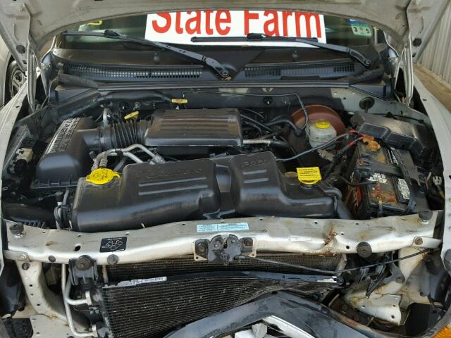 1B4HS28N71F643482 - 2001 DODGE DURANGO SILVER photo 7