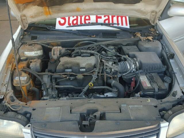 1G1NE52JX16228721 - 2001 CHEVROLET MALIBU SILVER photo 7