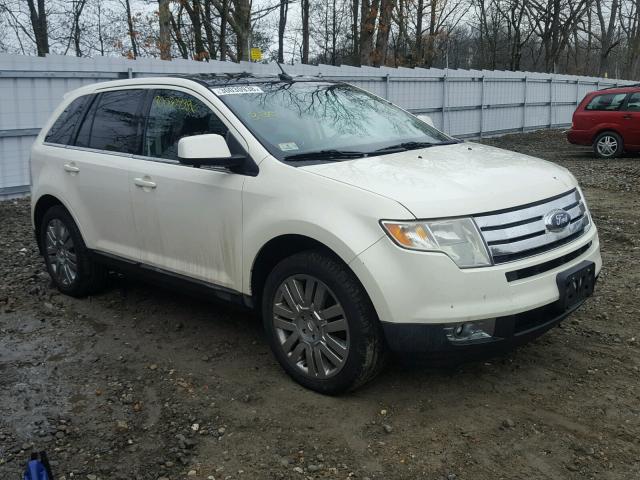 2FMDK49C08BA06256 - 2008 FORD EDGE LIMIT WHITE photo 1