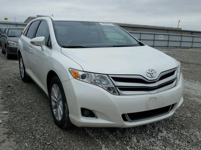 4T3BA3BB3DU043643 - 2013 TOYOTA VENZA LE WHITE photo 1