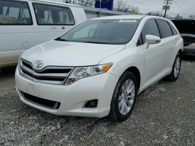 4T3BA3BB3DU043643 - 2013 TOYOTA VENZA LE WHITE photo 2