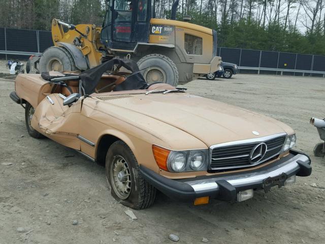 10704412050255 - 1979 MERCEDES-BENZ 450 SL BROWN photo 1