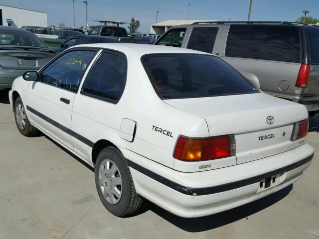 JT2EL43S9R0455646 - 1994 TOYOTA TERCEL DX WHITE photo 3