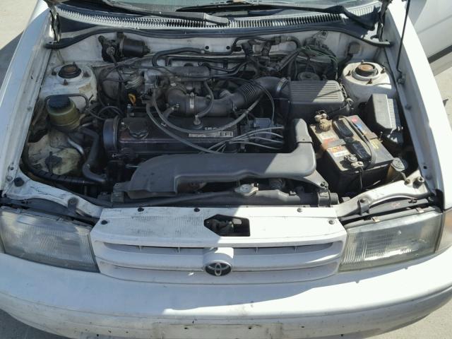 JT2EL43S9R0455646 - 1994 TOYOTA TERCEL DX WHITE photo 7