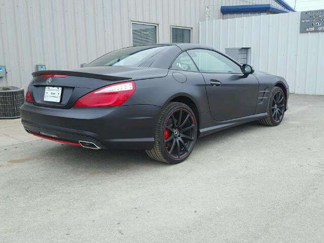 WDDJK7DA8GF039622 - 2016 MERCEDES-BENZ SL 550 BLACK photo 4