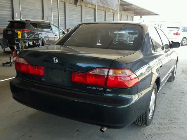 1HGCG6672WA168999 - 1998 HONDA ACCORD EX GREEN photo 4