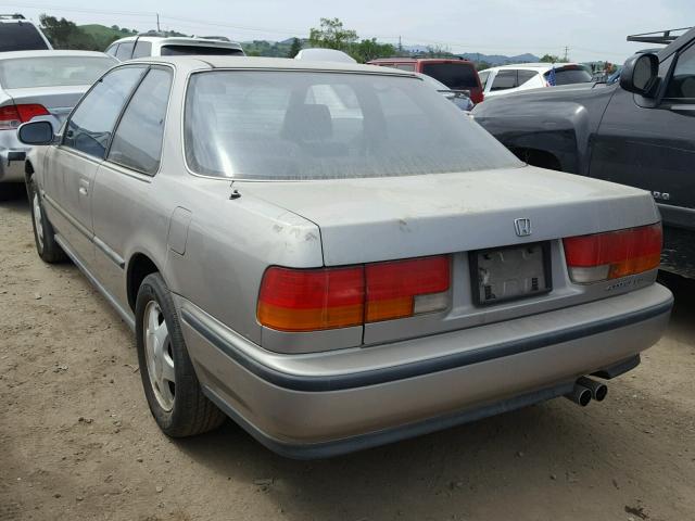 1HGCB7272NA020943 - 1992 HONDA ACCORD EX SILVER photo 3