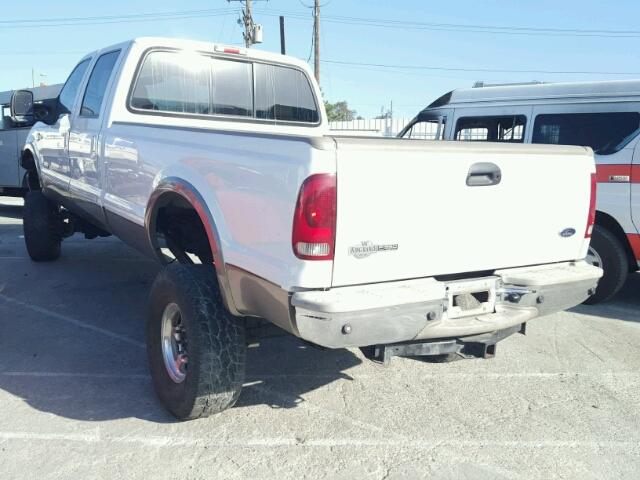 1FTWW31P86EB53405 - 2006 FORD F350 SRW S WHITE photo 3