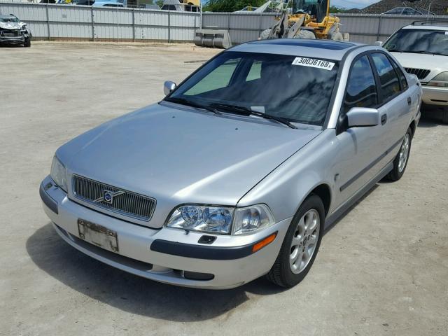 YV1VS29581F623949 - 2001 VOLVO S40 1.9T SILVER photo 2