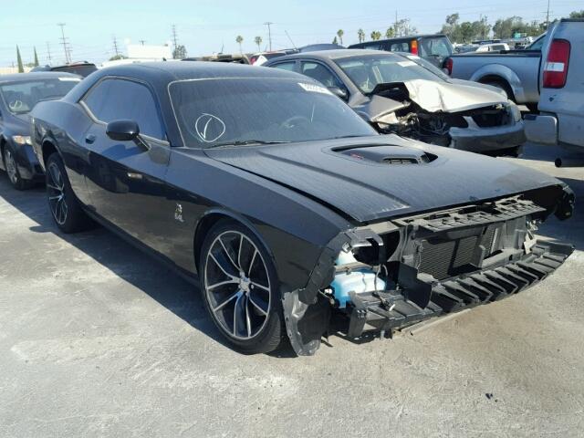 2C3CDZFJ9GH279142 - 2016 DODGE CHALLENGER BLACK photo 1