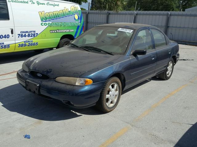 1FALP6537VK108440 - 1997 FORD CONTOUR BA GREEN photo 2