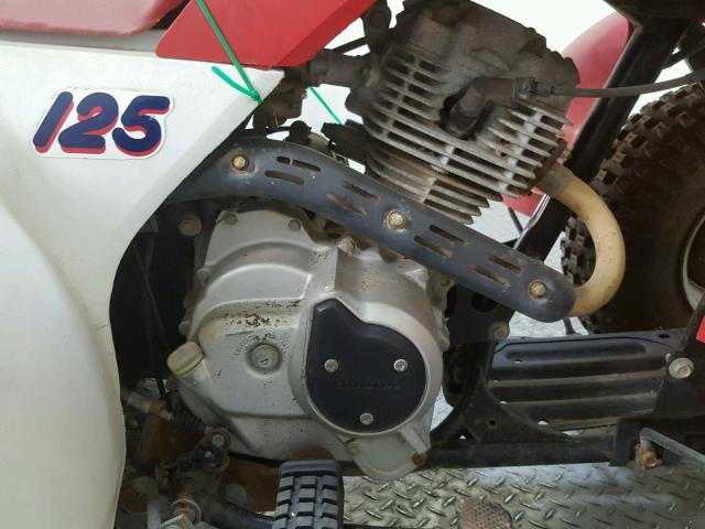 JH3TE0507HK200075 - 1987 HONDA TRX125 RED photo 12