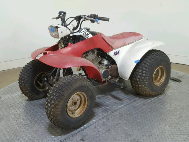 JH3TE0507HK200075 - 1987 HONDA TRX125 RED photo 4