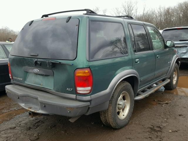 1FMZU83P8YZA62882 - 2000 FORD EXPLORER X GREEN photo 4