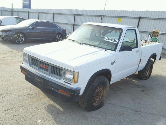 1GTCT14B1E8521307 - 1984 GMC S TRUCK S1 WHITE photo 2