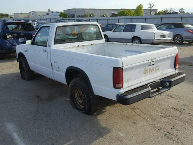 1GTCT14B1E8521307 - 1984 GMC S TRUCK S1 WHITE photo 3