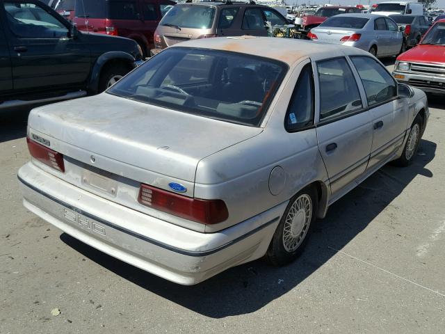 1FACP54Y5LA148607 - 1990 FORD TAURUS SHO SILVER photo 4