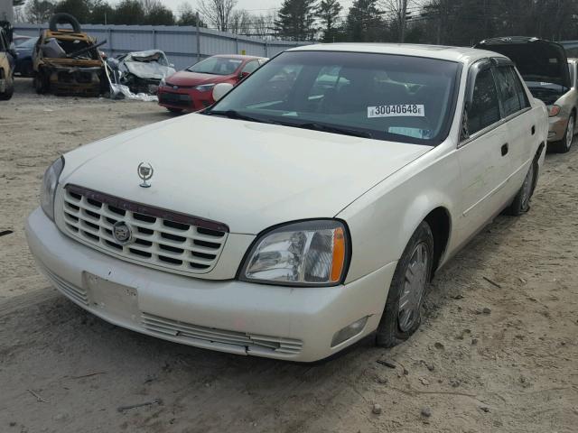 1G6KD54Y93U286120 - 2003 CADILLAC DEVILLE WHITE photo 2