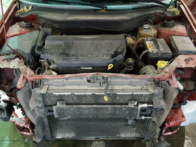 2C8GF68475R366704 - 2005 CHRYSLER PACIFICA T RED photo 7