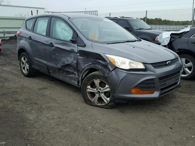 1FMCU0F74EUC80653 - 2014 FORD ESCAPE S GRAY photo 1