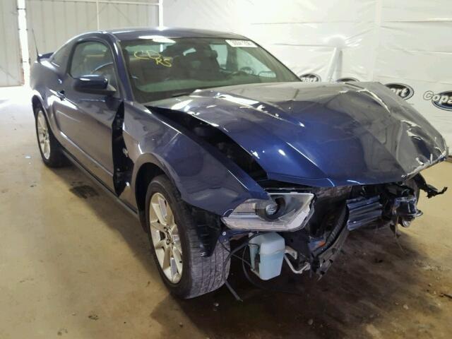 1ZVBP8CH6A5150541 - 2010 FORD MUSTANG GT BLUE photo 1