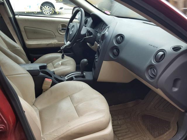 2G2WS522441363383 - 2004 PONTIAC GRAND PRIX RED photo 5