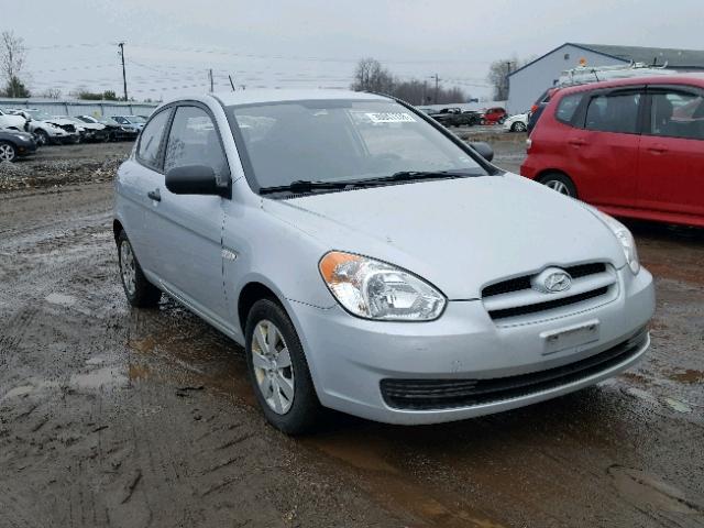 KMHCM3AC5AU164541 - 2010 HYUNDAI ACCENT BLU SILVER photo 1